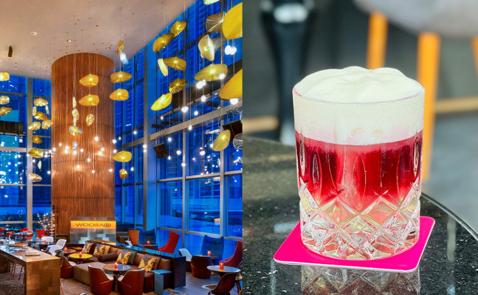 西九酒吧推介｜香港W酒店WOOBAR「分子調酒」、變奏版Negroni、三層雞尾酒等全新雞尾酒系列！