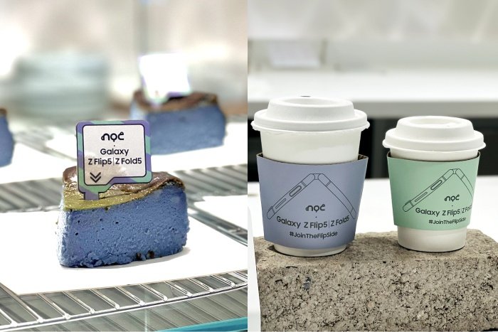 尖沙咀必食限定香芋巴斯克芝士蛋糕！Samsung X NOC Coffee Co.推出期間限定 FlipSide Cafe
