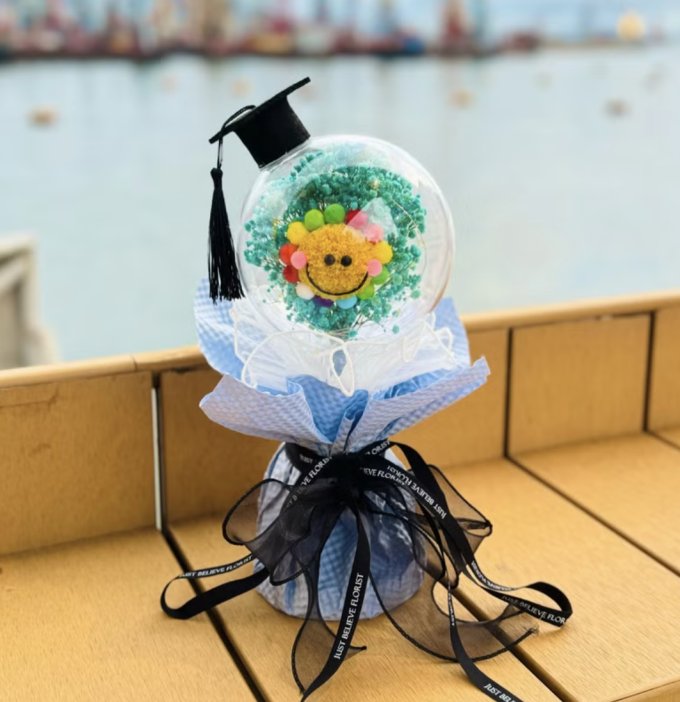 畢業花束推薦2026｜20款乾燥花/滿天星/向日葵畢業花束推介！特別畢業花束清單